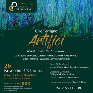 Ciro Ferrigno “Artifici” Rivisitazioni e Orchestrazioni