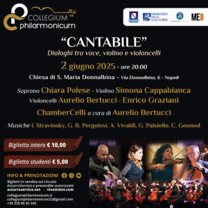 “CANTABILE” Dialoghi tra voce, violino e violoncelli