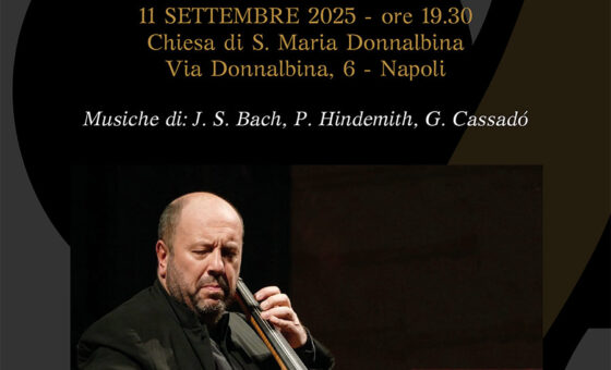 “Corde Barocche” Enrico Dindo violoncello solo